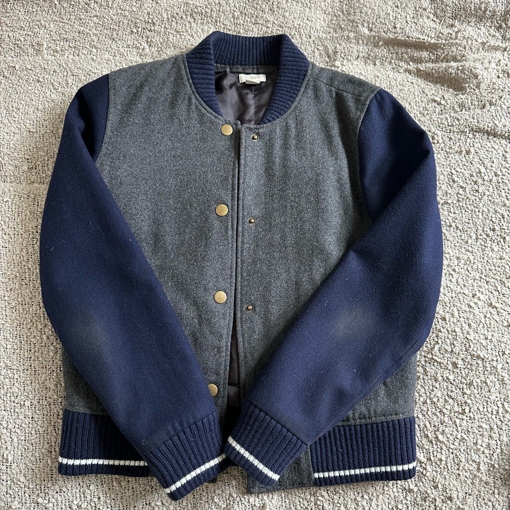 J. Crew Varsity Bomber Jacker - image 2